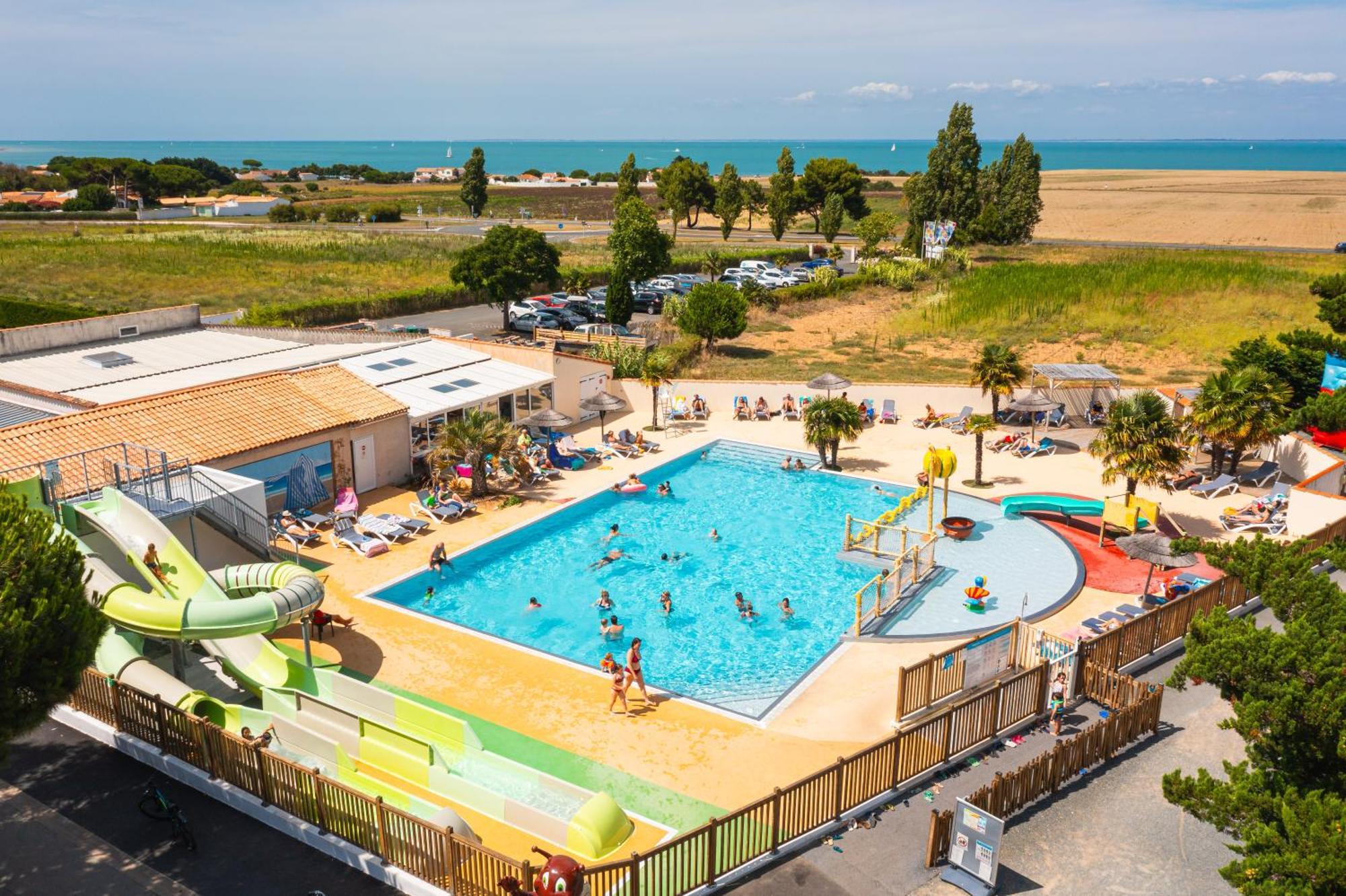 Camping Les Peupliers La Flotte Kültér fotó
