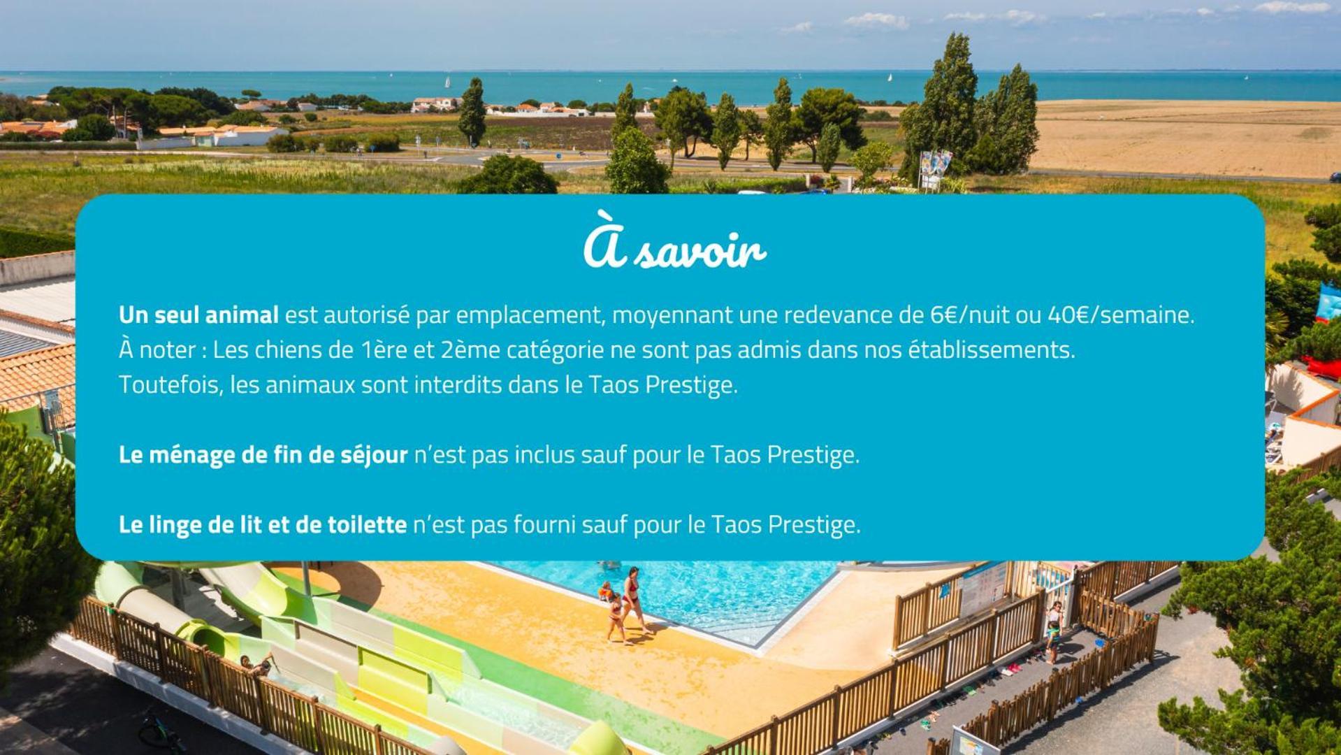 Camping Les Peupliers La Flotte Kültér fotó